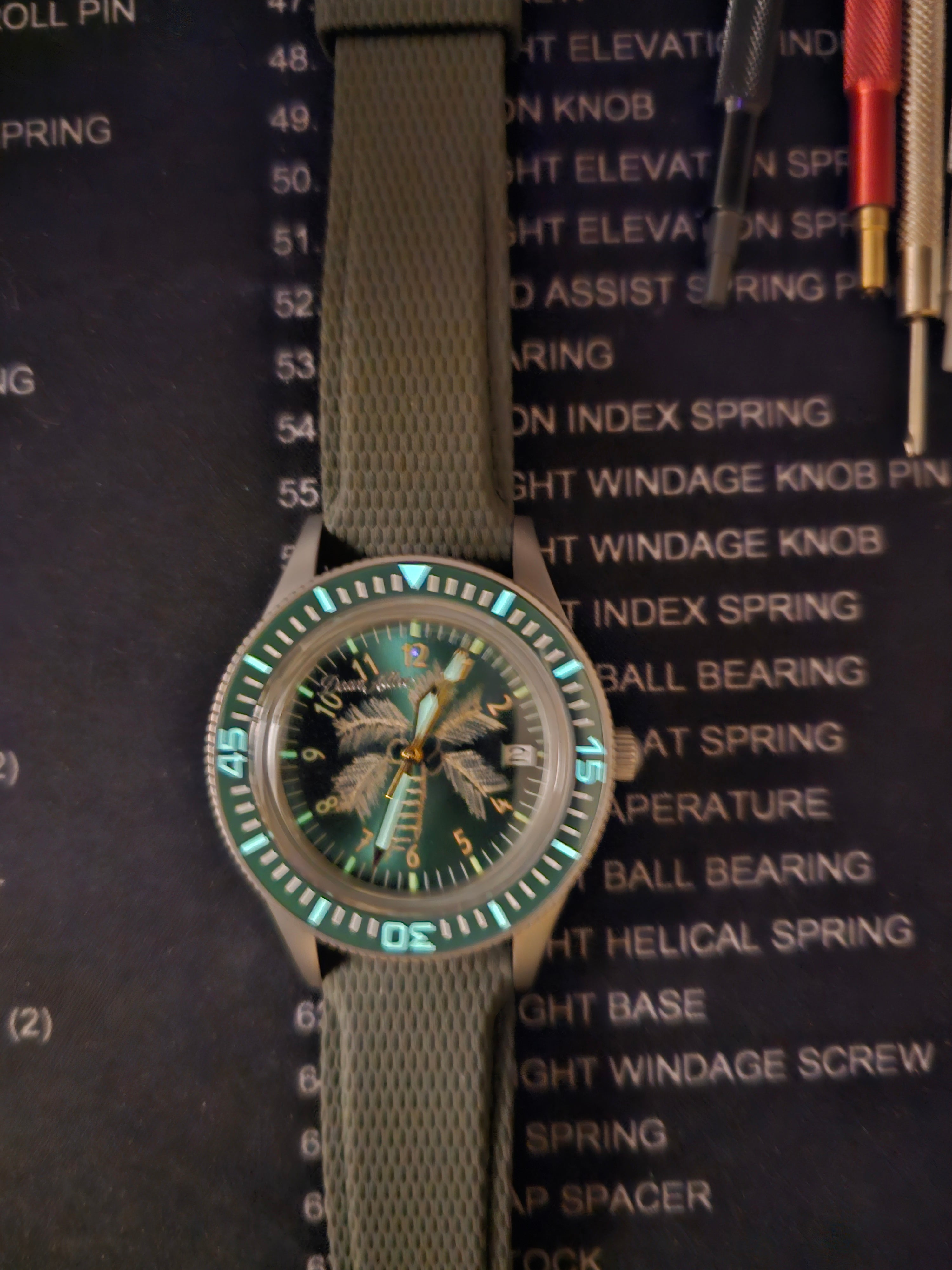 DeanAllenWatchCo presents "Rainforest"